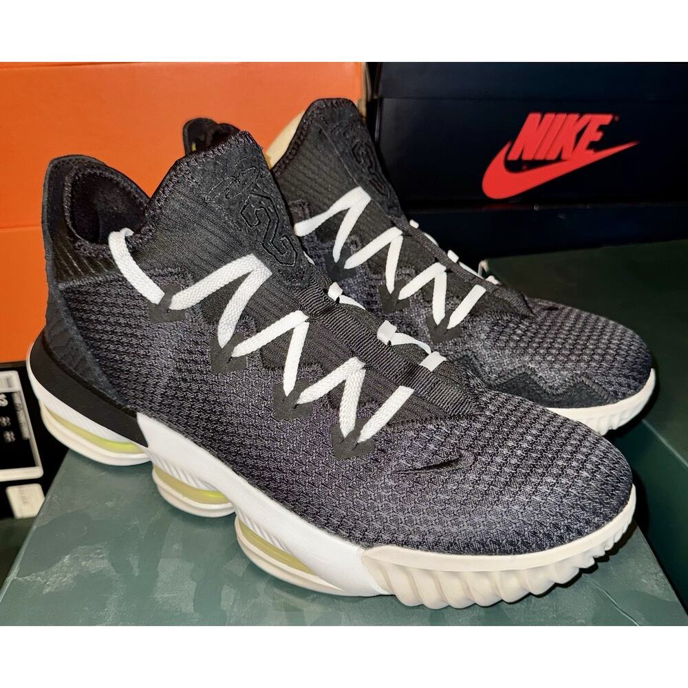 Nike LeBron 16 Low Black Python Men’s 13